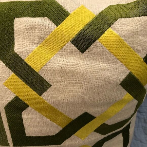 Trina Turk Residential MidCentury Modern Large Accent Zip Linen Pillow Cover - Picture 4 of 10